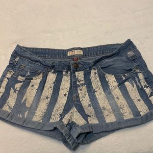 EUC denim shorts